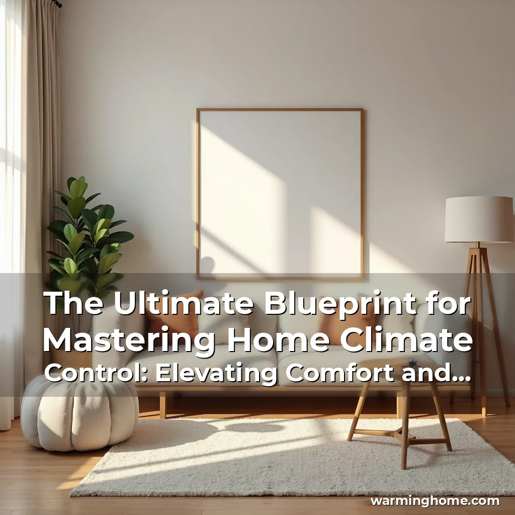 Read more about the article The Ultimate Blueprint for Mastering Home Climate Control: Elevating Comfort and Efficiency