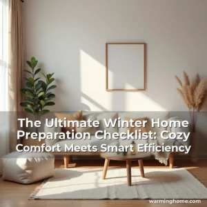 Artistic representation for The Ultimate Winter Home Preparation Checklist: Cozy Comfort Meets Smart Efficiency