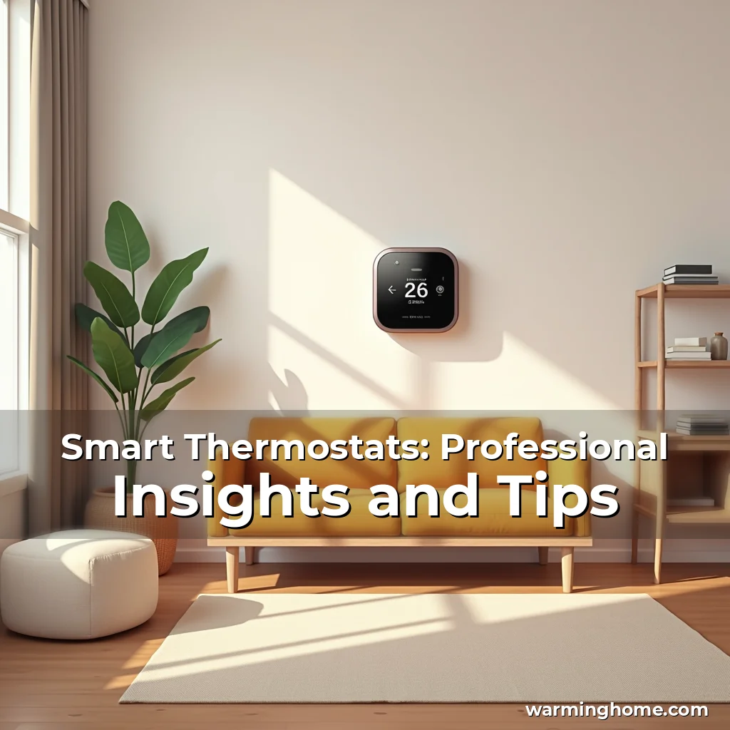Artistic representation for Smart Thermostats: Professional Insights and Tips