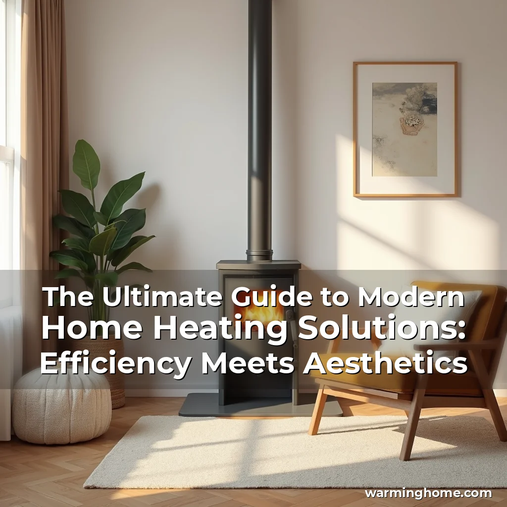 Artistic representation for The Ultimate Guide to Modern Home Heating Solutions: Efficiency Meets Aesthetics