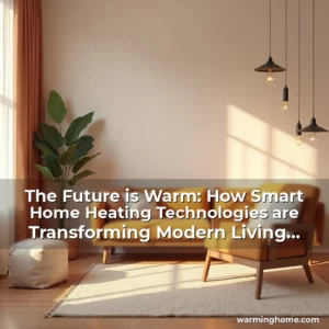 Artistic representation for The Future is Warm: How Smart Home Heating Technologies are Transforming Modern Living Spaces